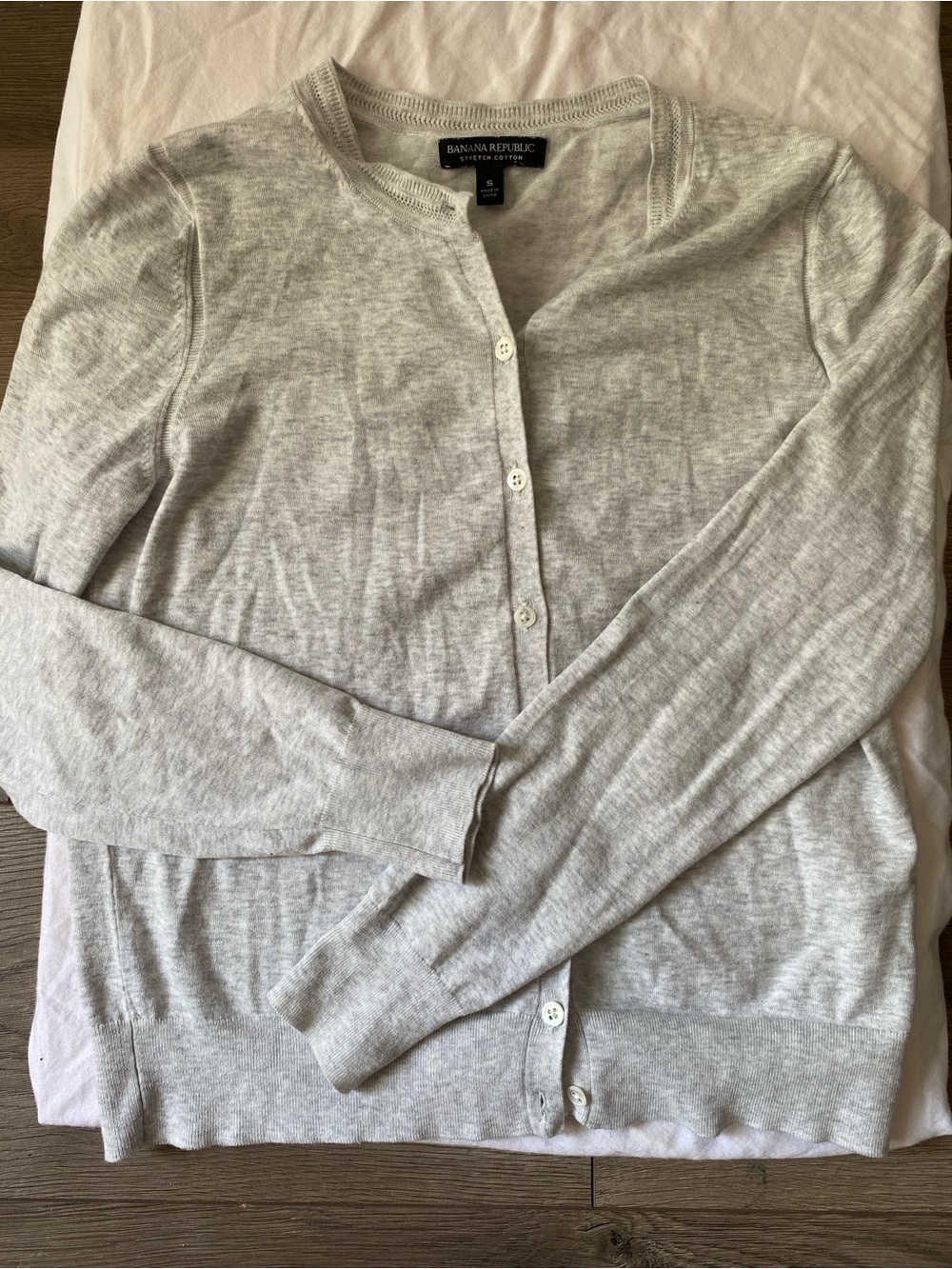 Gray Cardigan